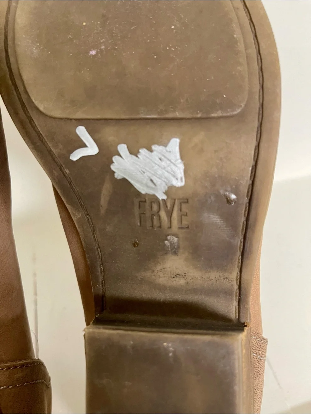 Frye Taupe Nubuck Pointed Ankle Booties